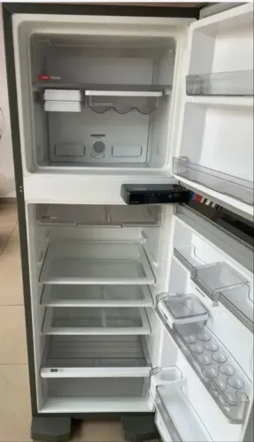 Geladeira Brastemp Frost Free Duplex 375L, Inox 127v