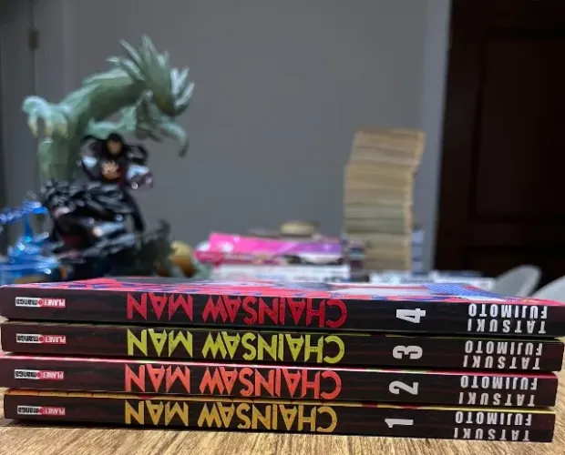Mangá Chainsaw Man 1-4 | Coleção Inicial Completa | Panini