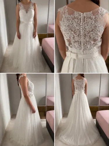 Vestido de Noiva Cristina Acedo - Excelente Estado