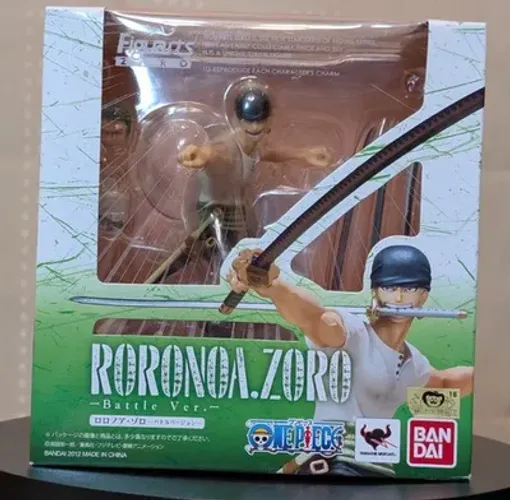 Figuarts Zero One Pice Roronoa Zoro Battle Ver. Boneco Bandai Spirits Pirates