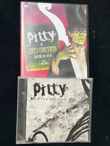 Kit - Pitty ( cd chiaroscuro + DVD show ao vivo Des concerto)