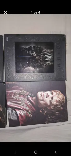 CDs Da 1° e 2°  Temporada de Game of thrones  Cada temporada tem 5 CDs 