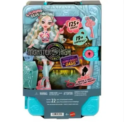 Monster High Skulltimate Secrets Gore-geous Oasis Lagoona Blue