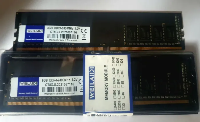Memória RAM DDR4 16GB (2x8GB=16GB) para desktop PC Gamer
