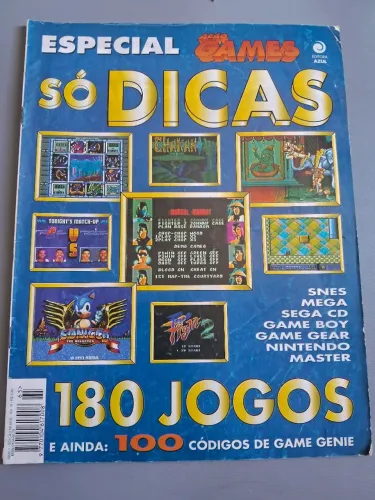 Revista de videogames Ação Games 65-e só dicas