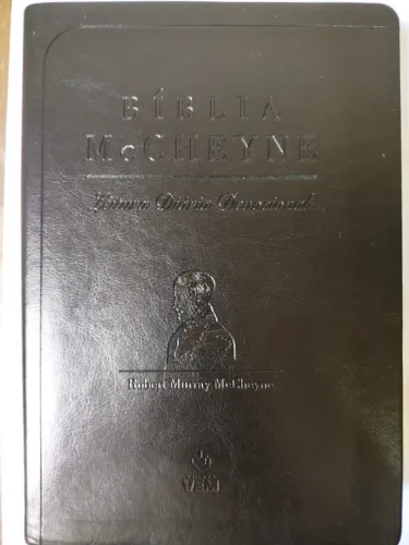 Bíblia Devocional McCheyne | Capa Luxo Preta