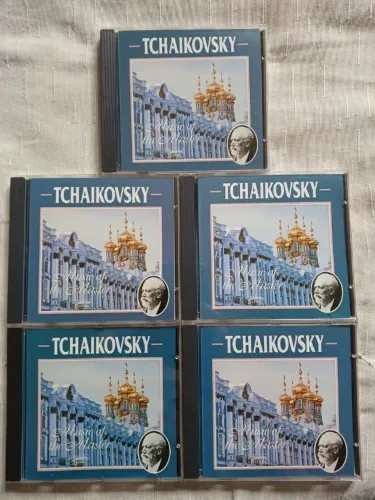 Coleção de 5 cd Music of the Master Tchaikovski - importado