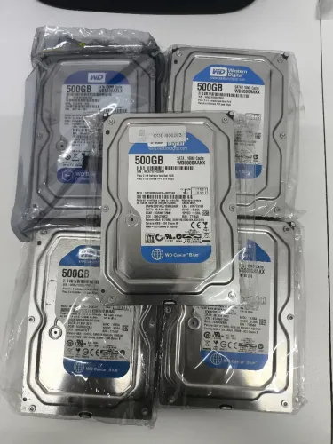 HD 3.5 WESTERN DIGITAL 500GB (5 unidades)