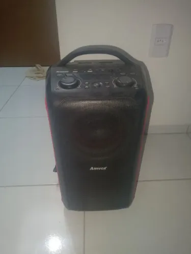 Caixa de som portátil amvox