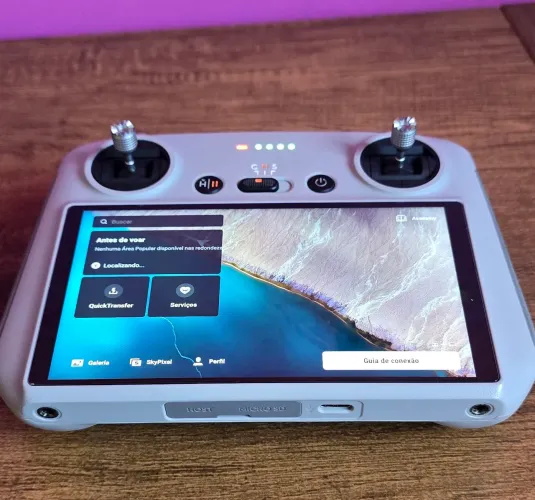 Controle DJi RC (com tela).
