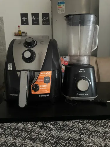 Air Fryer e Liquidificador por R$180