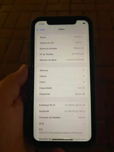 Iphone Xr perfeito estado