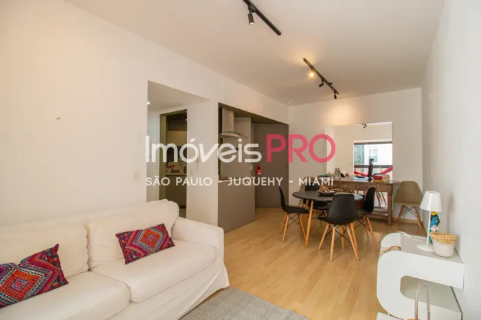 Apartamento para locação na Vila Nova Conceição - 45m² | Completo e com serviços!