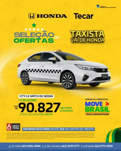 Honda City Sedan LX 1.5 Flex 16V 4P Aut. 2026