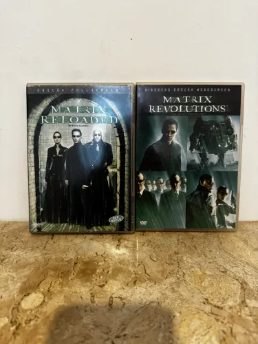 DVD: Matrix Reloaded + Matrix Revolutions - Duplo Edição De Colecionador Excelente Estado