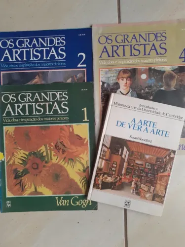 LIVRO A ARTE DE VER A ARTE. E FASCÍCULOS.