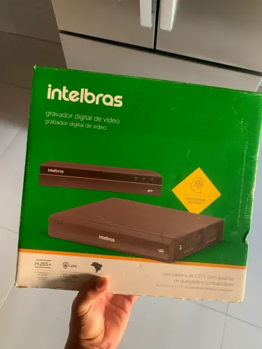 Dvr intelbras 8 canais (gravador de câmera) 