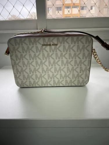 Bolsa Michael Kors off white 