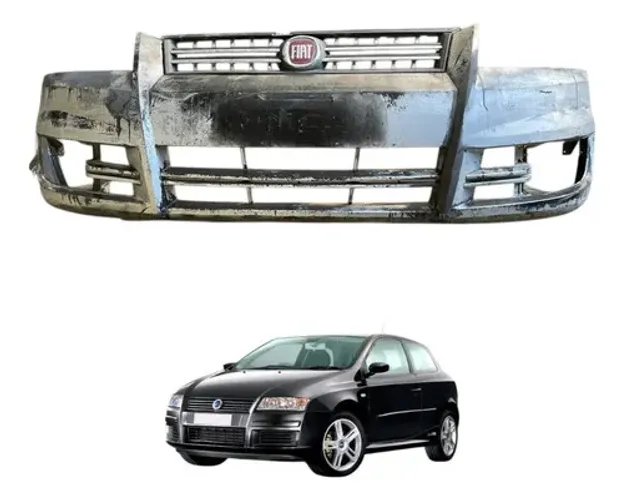 Parachoque Dianteiro Fiat Stilo 2007 2008 2009 2010 2011 Peça 1