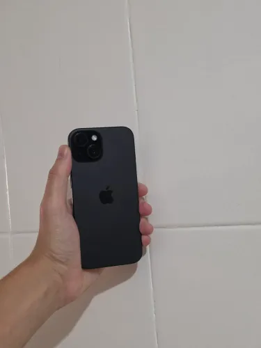 iPhone 15 128GB Preto | Único Dono | Nota Fiscal e Caixa Original