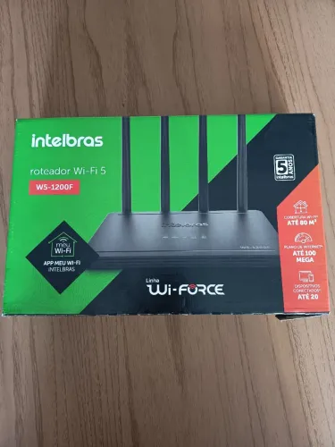 Roteador WiFi  5.  (W5-1200f). R$150,00$