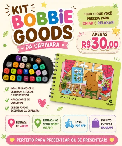 Kit Bobbie Goods da Capivara