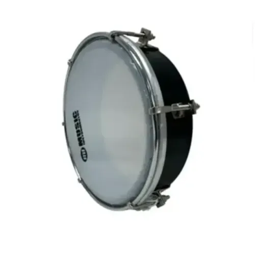 TAMBORIM PHX 06 ABS PRETO PELE LEITOSA S/ CAPA