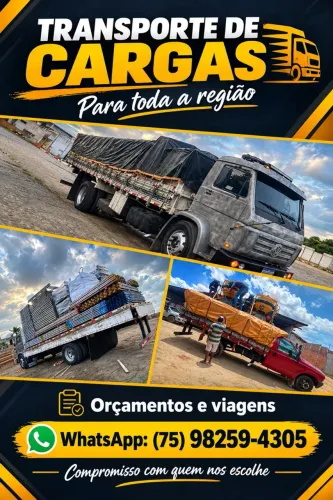 Obra construção civil andames telhas betoneiras transporte para toda Região