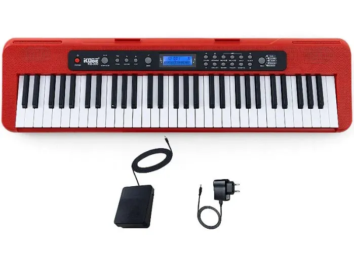 Teclado Kobe KB-300 vermelho