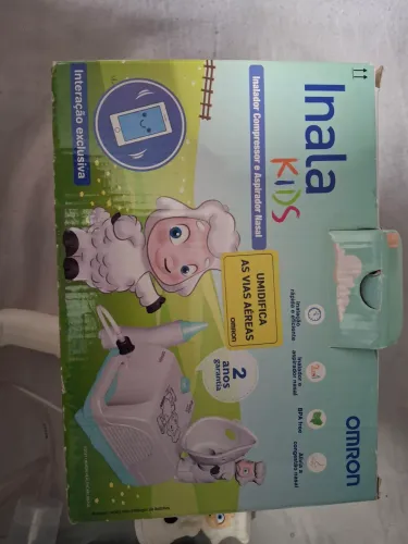 Inalador e aspirador Nasal Omron