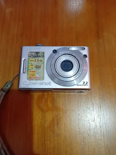 Camera digital com defeito