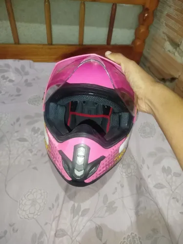 Capacete cross helmet vintage 58m