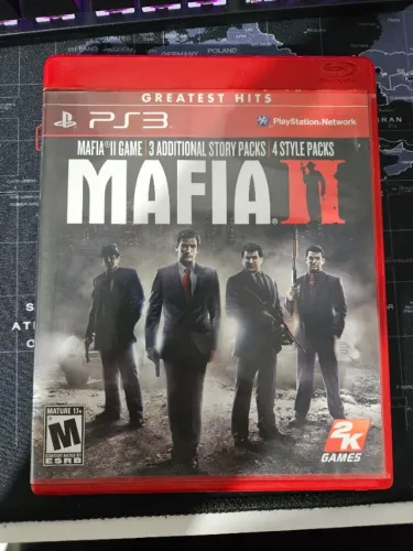 Jogo Mafia II PS3 Mídia Física Original