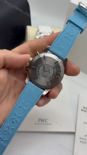 IWC Pilot Chronograph 43mm Azul + Caixa IWC