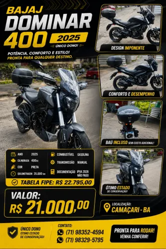 Bajaj dominar 400
