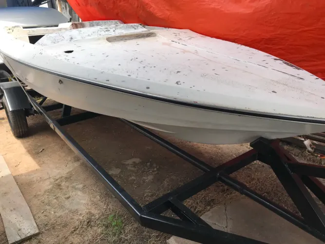 Lancha voadeira fibra CARBRASMAR DOCUMENTADA