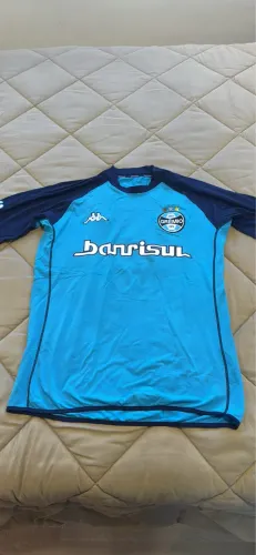 Camisa grêmio azul kappa TAM M