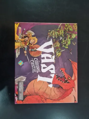 Vast As Cavernas de Cristal Boardgame RPG Fantasia Medieval Dragão Jogo de Tabuleiro Root