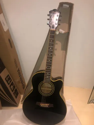 Violão Aço Jumbo Ibanez AEL8E-BK