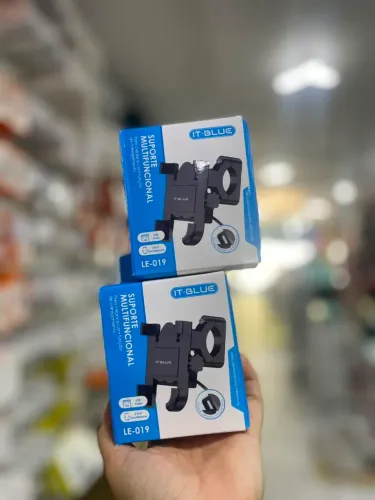 Suporte de metal com carregador ajuste fácil ágil e seguro