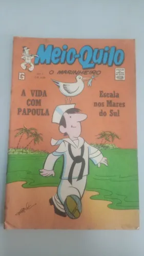 Coleção de gibis MEIO QUILO O MARINHEIRO do 1 AO 11