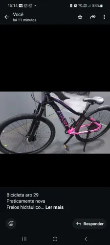 Bicicleta aro 29 12 marchas singles