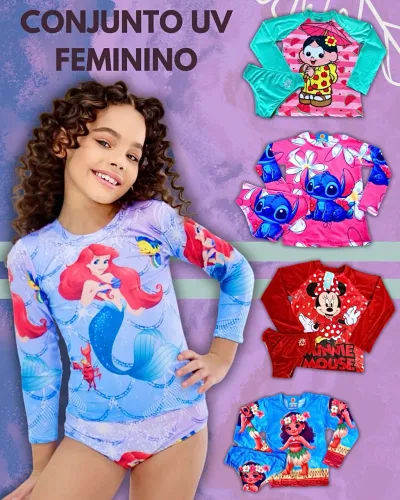 Conjuntos uv femininos 