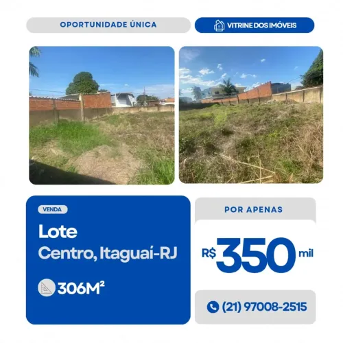 #VENDO Lote no Centro de Itaguaí-RJ.