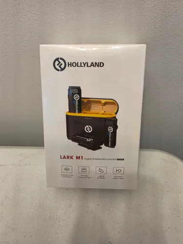 Microfone Lapela Sem Fio Hollyland Lark M1 Duo