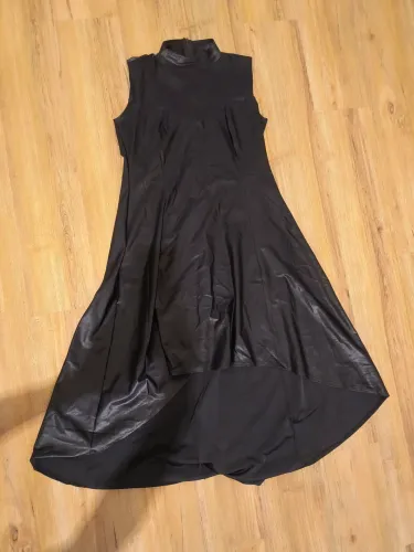 Vestido Sem mangas tecido flexível