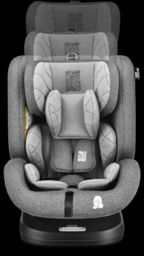 Cadeira para Auto Artemis 0-36 Kgs Isofix 360° Cinza Multikids Baby