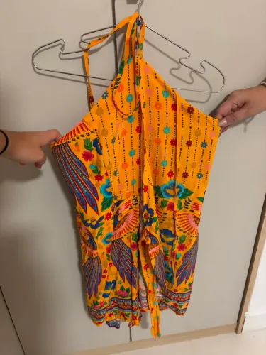 Vestido Amarelo - Tamanho G