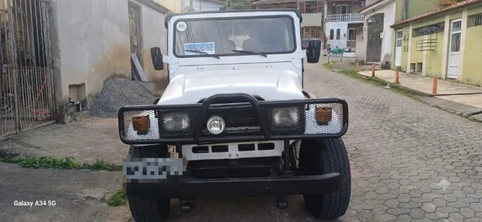 Toyota Band.Jipe Capota de Lona Diesel 1990