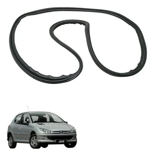 Borracha Da Tampa Traseira Peugeot 206 2004 2006 (usado)